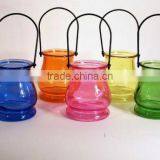 Colorful Special Glass Hurricane Lamp thumbnail-1