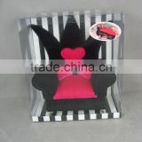 Fashion jewelry box (sf-024-2) red and black clothes queen chair