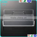 Clear Acrylic Mirror Food Tray With Handle thumbnail-4