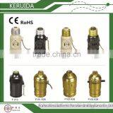 E27 Bakelite / Plastic Edison Screw Lamp Holder/light Socket/bulb Holder thumbnail-2