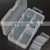 PP Plastic 8 Compartments Transparent Adjustable Electronic Components Storage Box Beads Box thumbnail-3