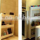 Plastic Hand Push Storage Car/shelves thumbnail-2