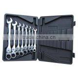 8Pcs Combination Rachet Wrench Set