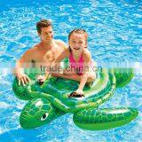 2017 Hot Selling Leasure Giant Pool Float Inflatable Sea Turtle Ride on Ourdoor Swimming Ring and Raft Pool Party Toys thumbnail-2
