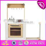 2017 New Products Funny Children Wooden Play Kitchen Sets W10C260 thumbnail-1