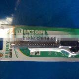 BERRYLION A-alloy 18mm SK5 5pcs Blade ABS Cutter Utility Knife With High Quality thumbnail-5