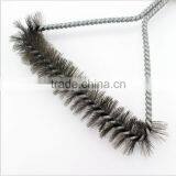 2016 Amazon Hot Sell Food Grade 12" BBQ Cleaning Grill Brush With Plastic Handle thumbnail-5