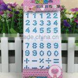 Crystals Numbers With Crown Hot Fix Rhinestone Transfer Design Sticker thumbnail-2