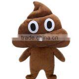 2016 Plush Mobile Keychains Emoji Key Rings With Hat Christmas Keychain thumbnail-3