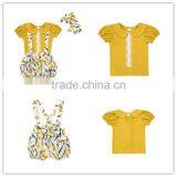 New Born Baby Clothing,sweet Style Baby Suspendex,shirt and Headband. thumbnail-1