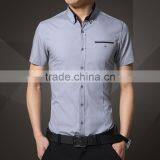 2017 New Fashion 100% Cotton Shirt for Man thumbnail-3