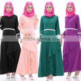 Latest Fashion Design Women Clothing Muslim Dress 2015 thumbnail-1