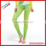 Hot Sale Wholesale Womens Running Tights, Mositure-wicking Womens Sports Tight Wear thumbnail-1