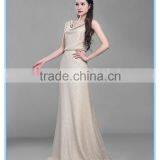 Flash Knitted Twill Fabric Cowl Neck Bias Cut Slim Ball Gown Evening Dress thumbnail-4