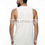 Factory Direct Plain White Mens Tank Top Shirt for Sale thumbnail-2