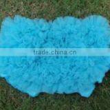 Wholesale Fancy Dress 100% Cotton Solid Color Baby Bloomers With Ruffle thumbnail-4