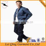 Mens Long Sleeve Stone Washed Denim Shirts thumbnail-2