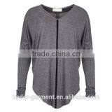 2015 Plus Size Long Sweatshirt / Gray Sweatshirt for Men and Women Loose Fit Sweatshirt thumbnail-1