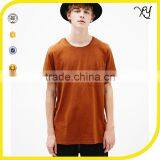 2017 New Design High Quality Cheap Orange Sport Blank t Shirt With Pocket thumbnail-1