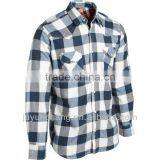 Cheap Wholesale no Brand Mens Custom Flannel Shirt thumbnail-1