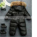 2016 Hot Saling Siamese Trousers Hoody Belt Kid Down Jacket thumbnail-2