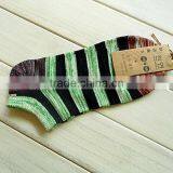 Show Socks Men Male Cotton Boat Happy Socks Non-Slip Invisible Stripes Geometric Socks No Show Slippers Meias thumbnail-5