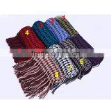Mixed Stitching Colors New Arrival 8 Color Choice Hot Sale Fashion Popular China Supplier Men Plaid Scarfs thumbnail-3