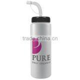 USA Made 32 oz Sports Bottle With Straw Lid - BPA/BPS-free, FDA Compliant and Comes With Your Logo thumbnail-6