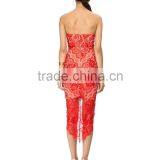 Fashion Sweetheart Neck Strapless Cocktail Dress With Graduated Hem thumbnail-4