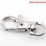 30PCs Silver Tone Lobster Swivel Clasps for Key Ring 38x16mm(1 4/8"x5/8"),8seasons thumbnail-1