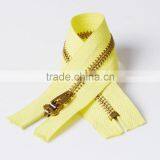 #5 C/E Brass Metal Zippers or 5# Zips thumbnail-1