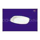 Healthy Non Toxic Biodegradable Tableware , PLA Medium Oval Plate