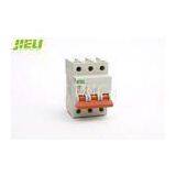 240V DIN-rail Mounted BKN ( LS ) 3 Phase Circuit Breaker Rated Current 6A - 63A IEC 60898-1