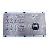ZT592G Stainless Steel Keypad With IP64 Kiosk Metal Trackball With CE, ROHS