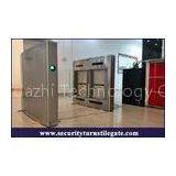 Automatic Subway Turnstile Swing Barrier Gate for Wheelchairs , 316 Stainless Steel