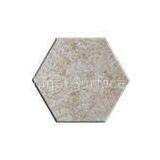 Custom Gloss Hexagon MMA Marble Acrylic Sheet Artificial Marble Tiles for Kitchen Countertop thumbnail-1