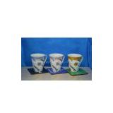 2011 New Painting bone china cup