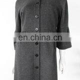 2015-2016AW Anti-pilling 100% Pure Ladies' Cashmere Long Coat thumbnail-1