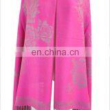 Women's Long Wool Blend Winter Scarf Warm Shawl Pashmina thumbnail-5