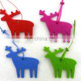 Custom Small Cute Deer Felt Christmas Decoration thumbnail-1