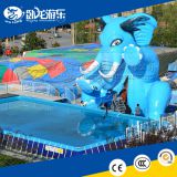 Hot kids inflatable game swimming pool slide giant inflatable slide