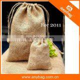 New Style Wholesale Promotional Hemp Drawstring Bag