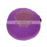 Yoga Meditation Cushion Round Chair Cushions Organic Meditation Cushion Zafu Buckwheat Seat thumbnail-3