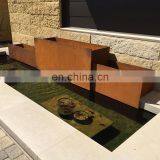 Corten Steel Planter for Building Garden and House thumbnail-2