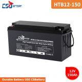 Csbattery 12В 150Ач гелевая солнечная батарея для UPS/солнечных систем/освещения/телекоммуникаций/медицинских целей