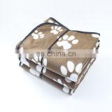 Wholesale Soft Comfortable Touch Softl Fleece Pet Waterproof Dog Mat