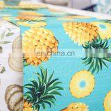 2019 Amazon Top Seller Digital Print Tropical Pineapple Printed Table Runner For Home Decor thumbnail-7