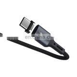 Remax RC-156 No Winding Anti-crack Custom Usb Cable Manufacturer Magnetic Usb Cable Fast Charging Type c Cable Magnet Charger thumbnail-3