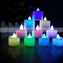 Best Selling 2020 LED Candles Flashing Light up Multi-color Candle Tea Candles for Wedding, Party, Home Decoration thumbnail-2