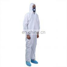 Safety Clothes Paint Spraying Powder Coating Industrial Disposable Type 5 6 Microporous Coverall thumbnail-2